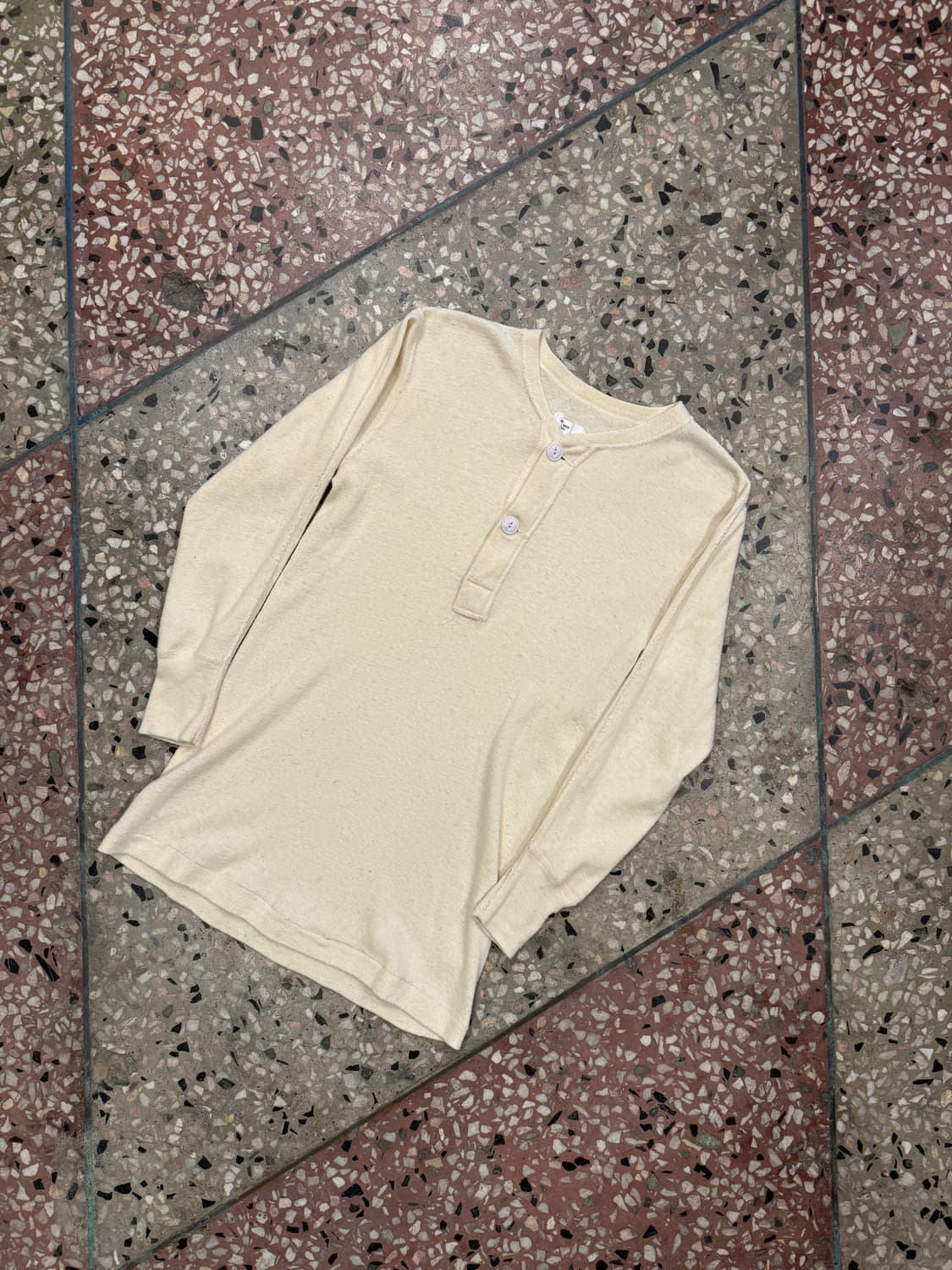 80s undershirt 헨리넥 (S) 상품이미지2