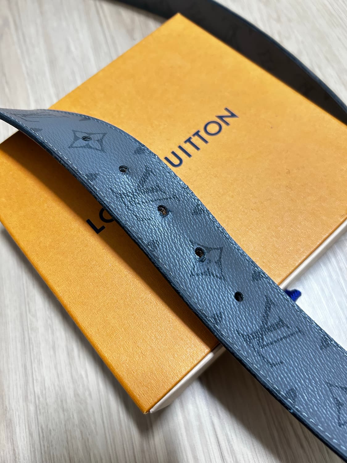 (정품)루이비통 투톤 리버서블 벨트 Louis Vuitton belt 상품이미지4