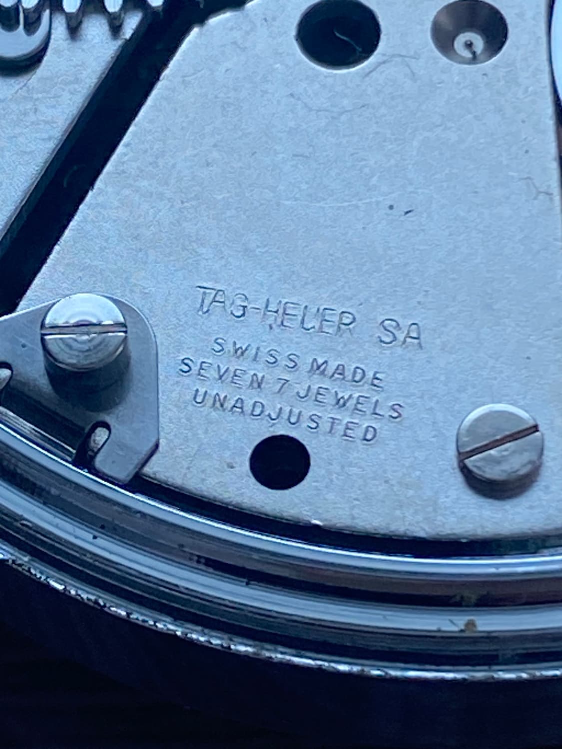 태그 호이어(Tag Heuer) 수동식 스톱워치 회중시계 빈티지시계 판매 상품이미지9