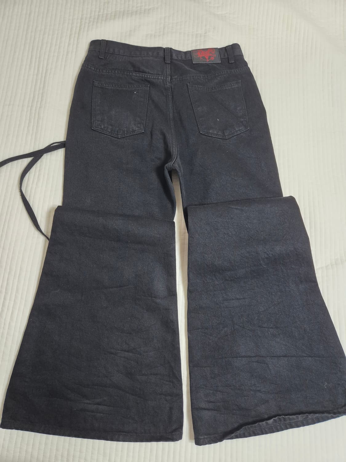 Emostanceclub 레더패치 팬츠 상품이미지2