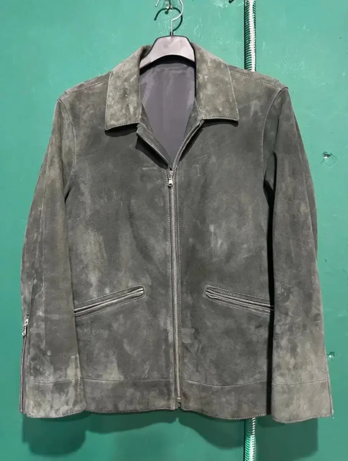 솔리드옴므 염소가죽 스웨이드 자켓 상품이미지1