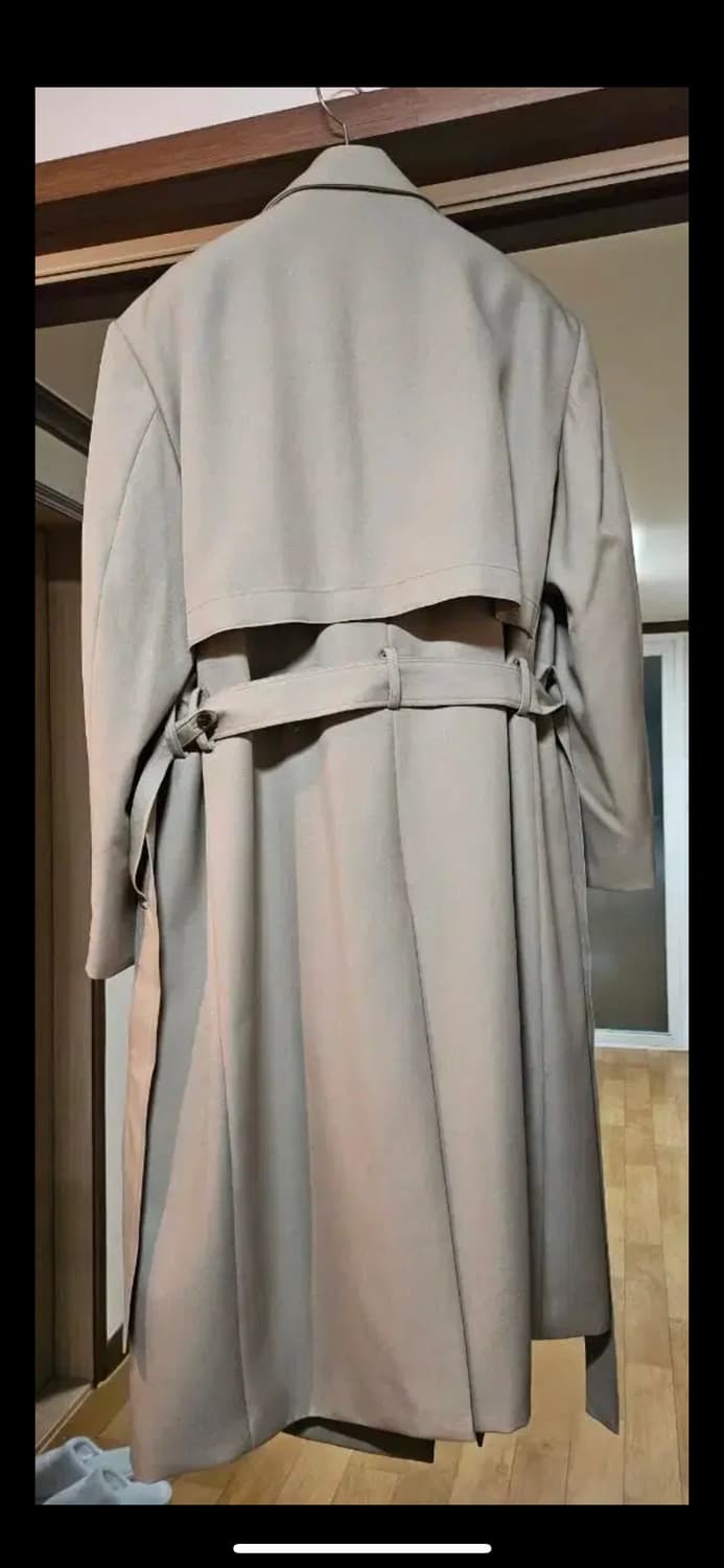 인사일런스 SASAKI 싱글 로브 트렌치 코트 S 상품이미지5