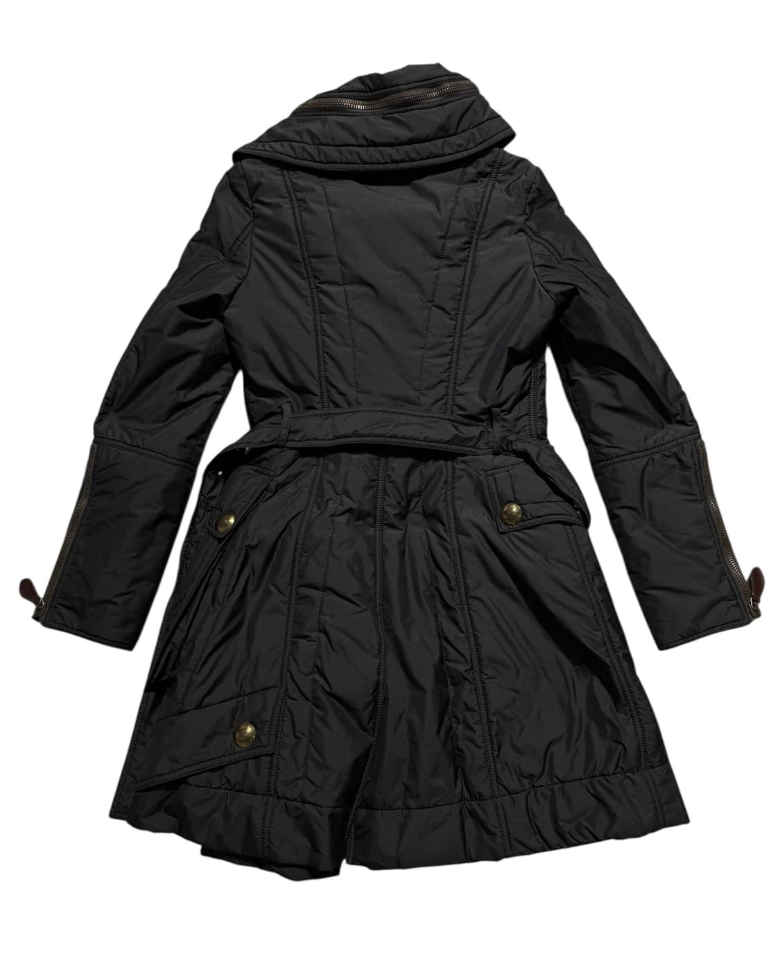 버버리 런웨이 벨티드 다운 패딩 코트 상품이미지5