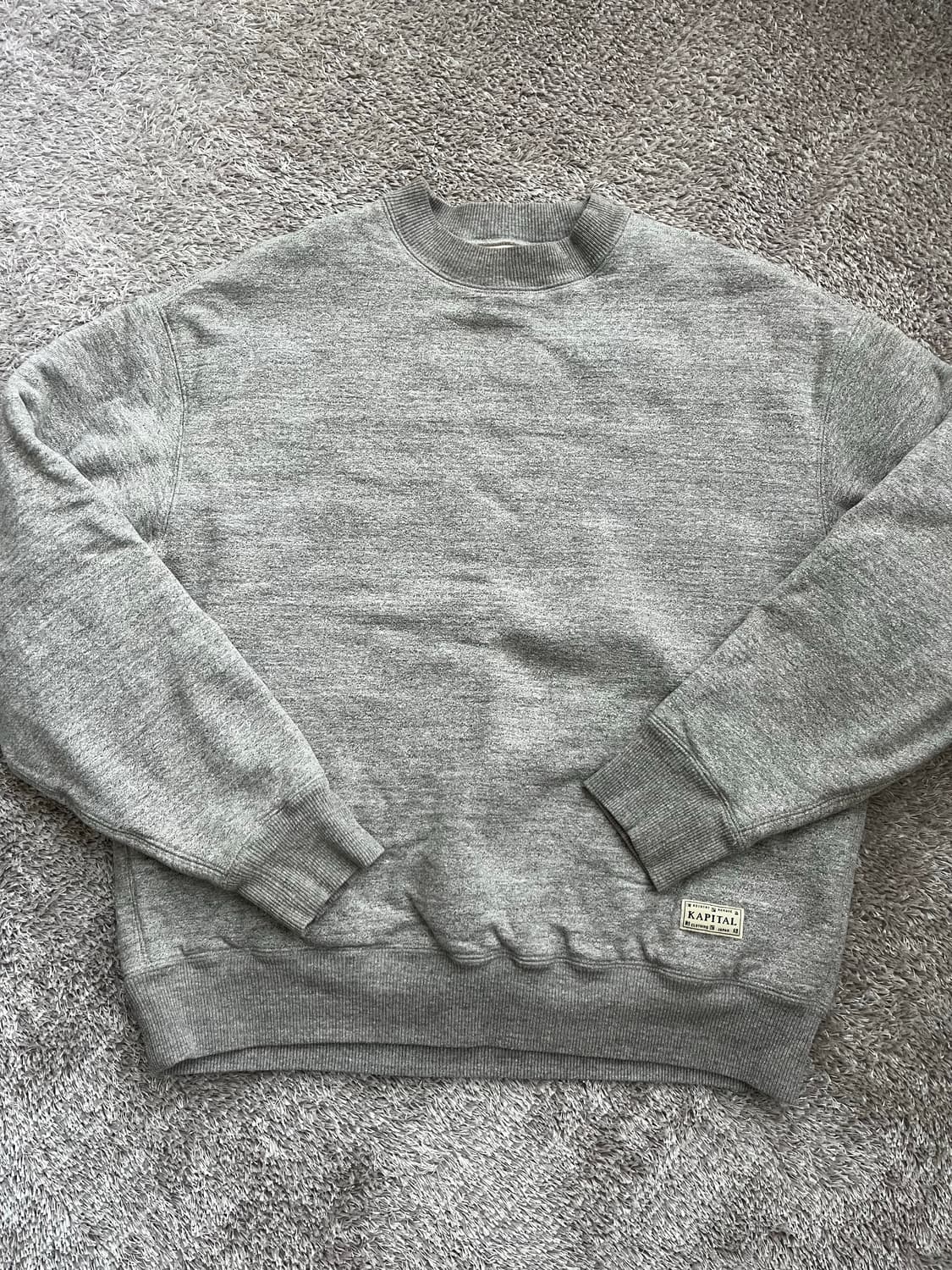 캐피탈 리버서블 엘보우 립 스웻셔츠 상품이미지4