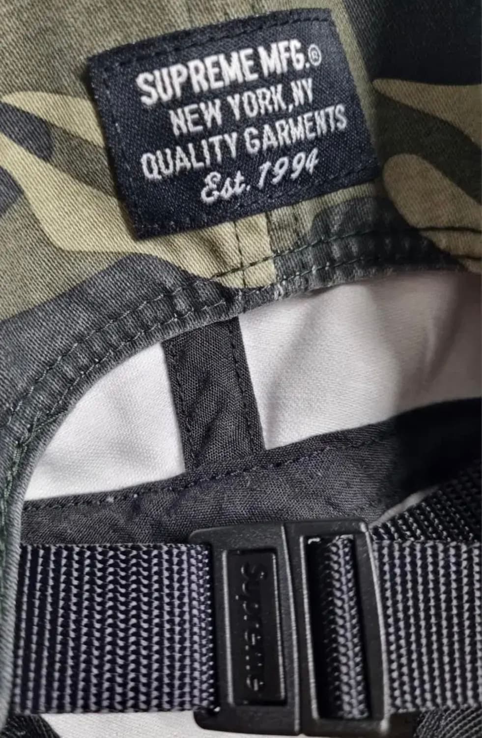 슈프림 밀리터리 캠프캡 올리브 카모 / supreme olive camo 상품이미지7