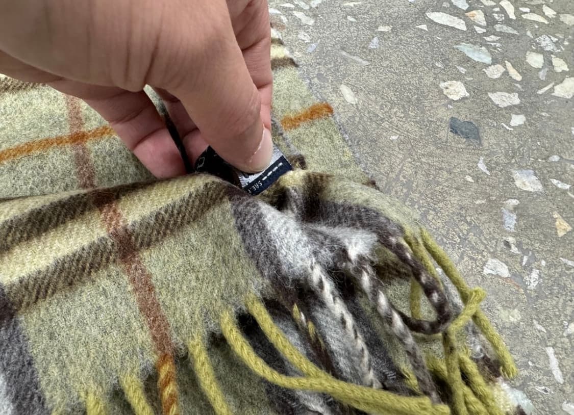 버버리 캐시미어 100 목도리 상품이미지2