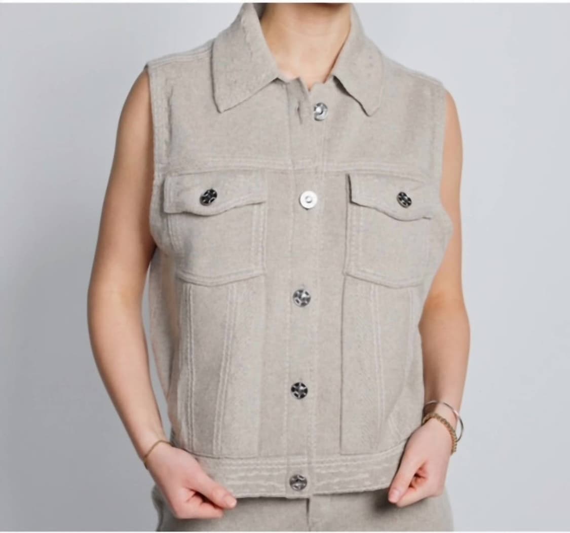 (정품)샤넬 배리 BARRIE 캐시미어 베스트자켓 상품이미지1