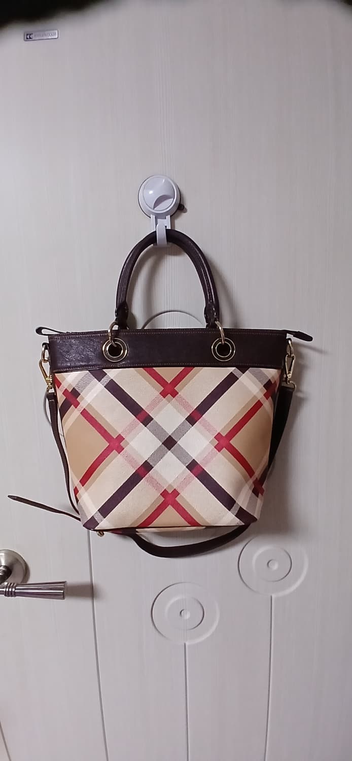 닥스 시그니처 체크 토트백 겸 숄더백 상품이미지1