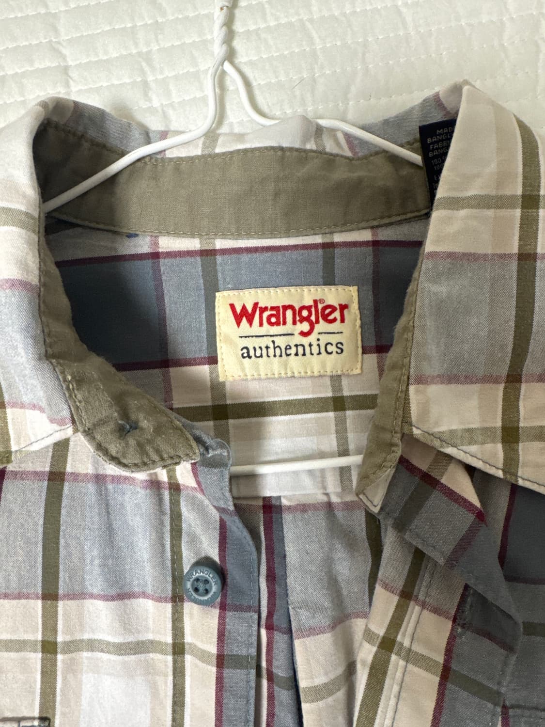 Wrangler 체크 셔츠 상품이미지2