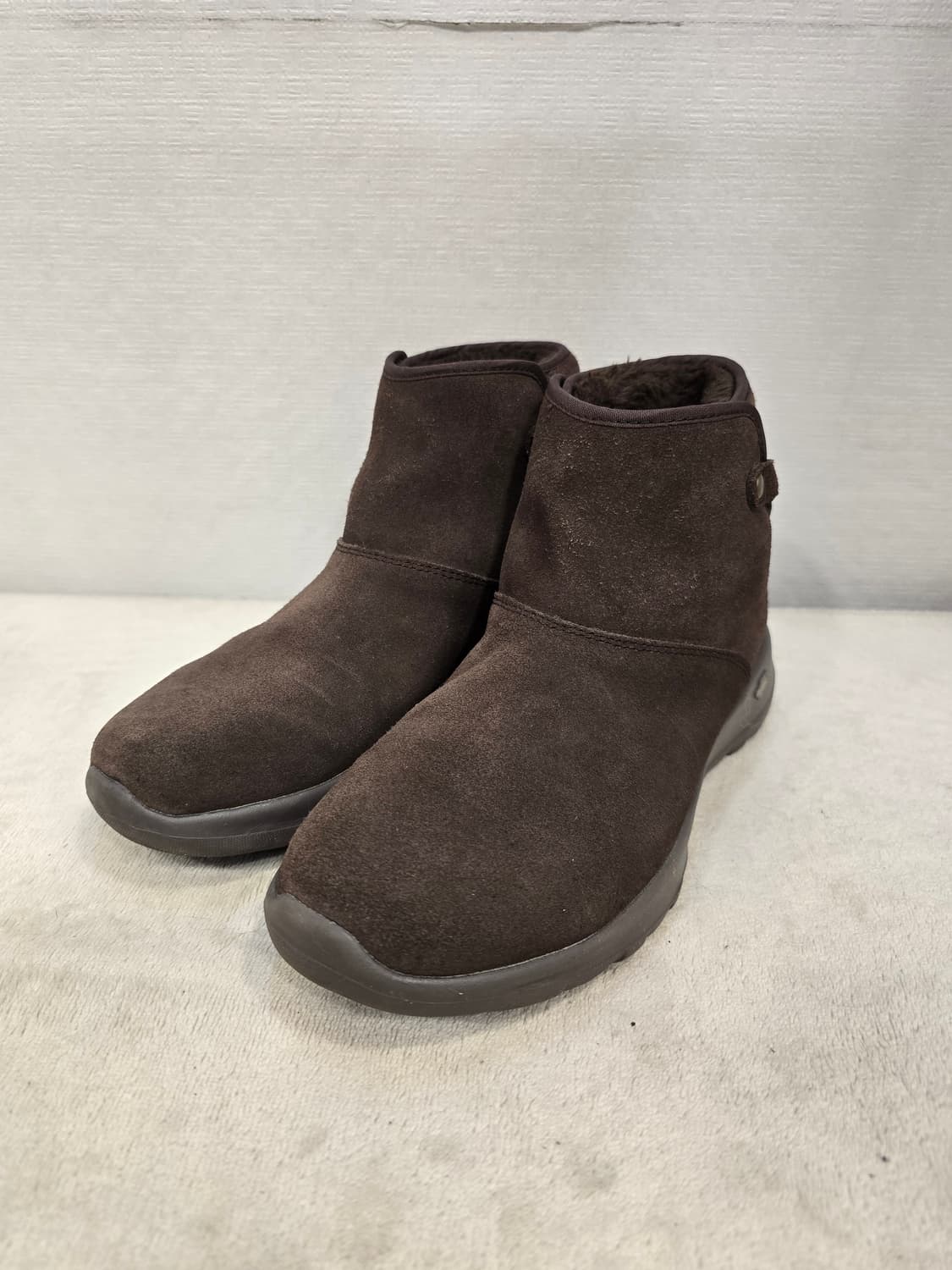 스케쳐스 여성 털 부츠 235mm 브라운 상품이미지1