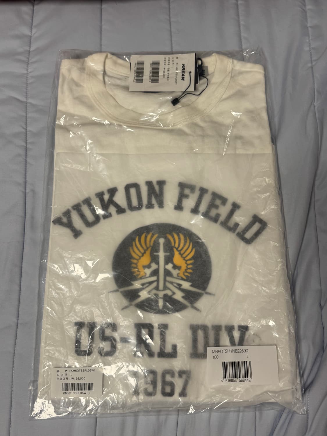 폴로 랄프 로렌 클래식핏 저지 그래픽 티셔츠 화이트 L사이즈 상품이미지1