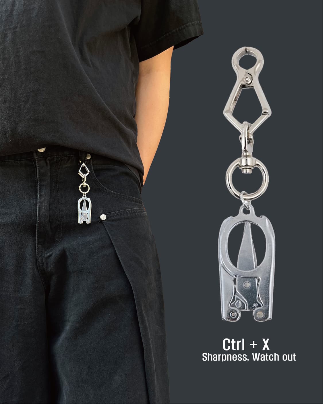 𝐂𝐭𝐫𝐥 + 𝐗⚔️ 키링 상품이미지1
