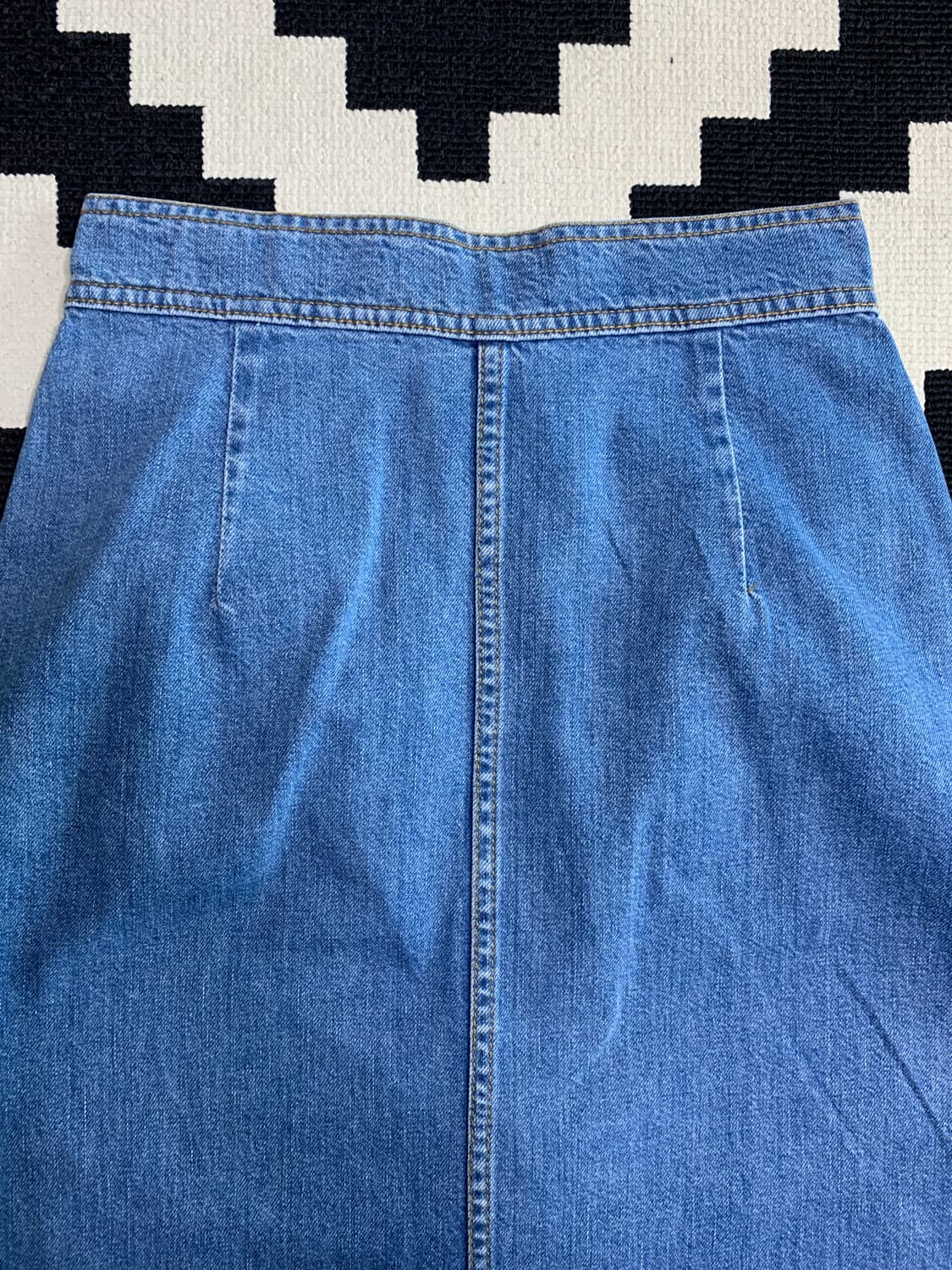 ZARA 자라 버튼플라이 데님 스커트_XS 상품이미지4