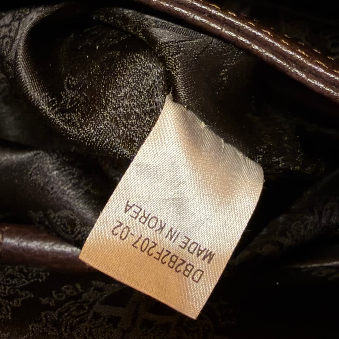 닥스 브라운 카우레더 백팩 상품이미지8