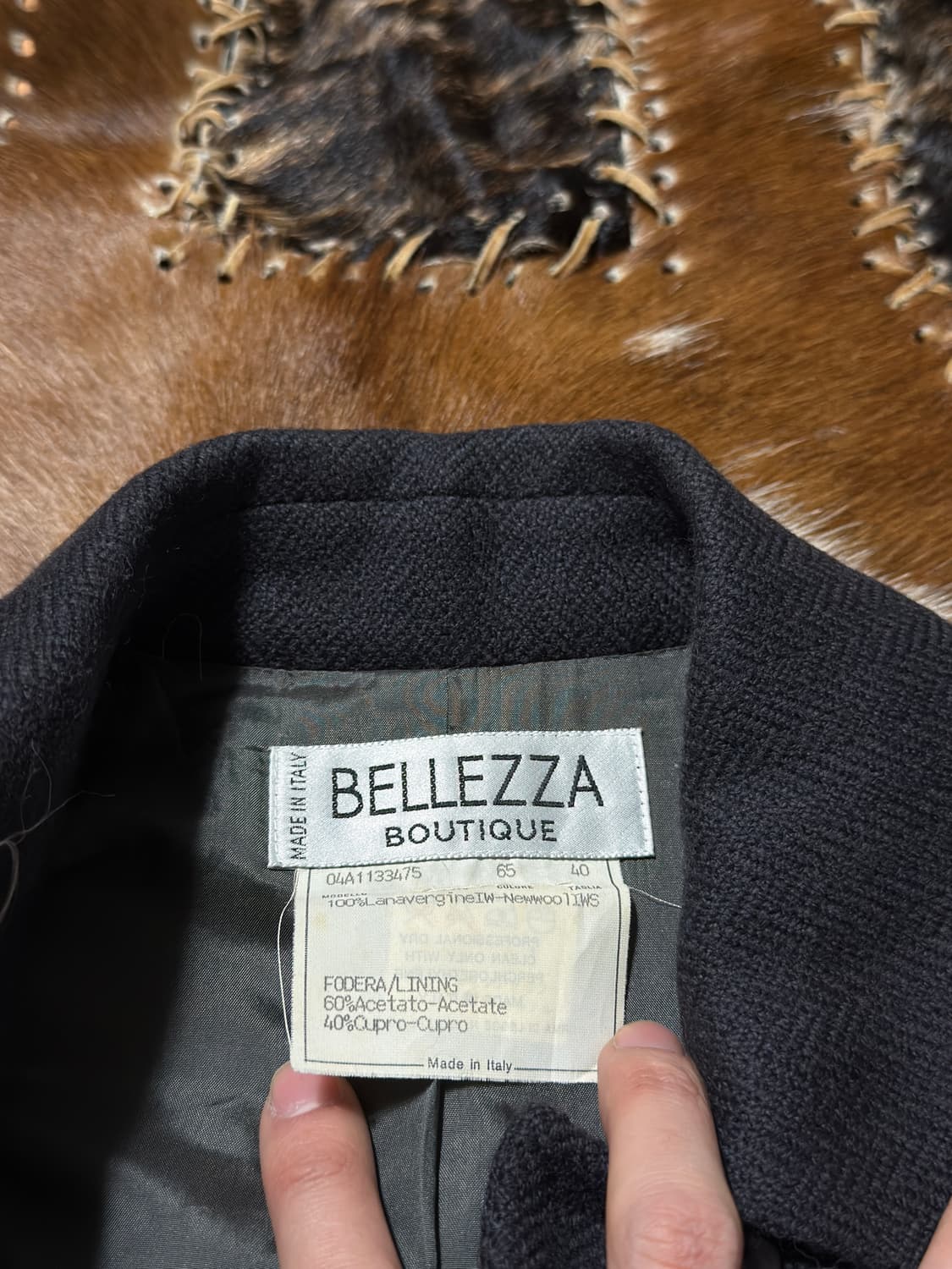 BELLEZZA BOUTIQUE 14button wool blazer 상품이미지9