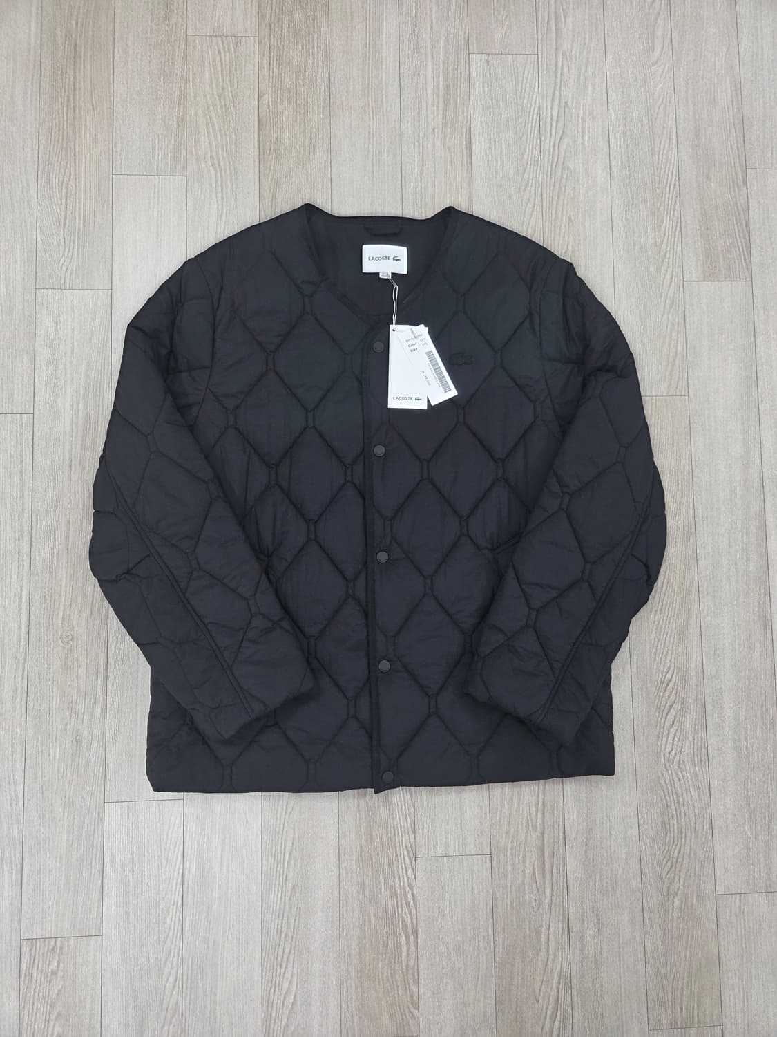 (새상품)라코스테 카라리스 퀄팅 퀼팅 자켓 52/XL, 105 폴로 바버 상품이미지1