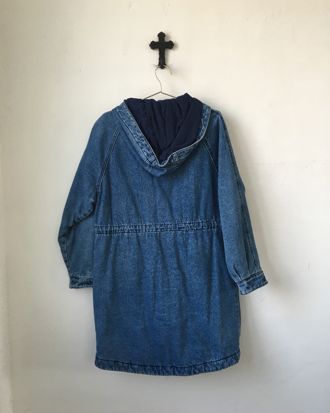 Bershka high neck denim filed jacket 상품이미지3