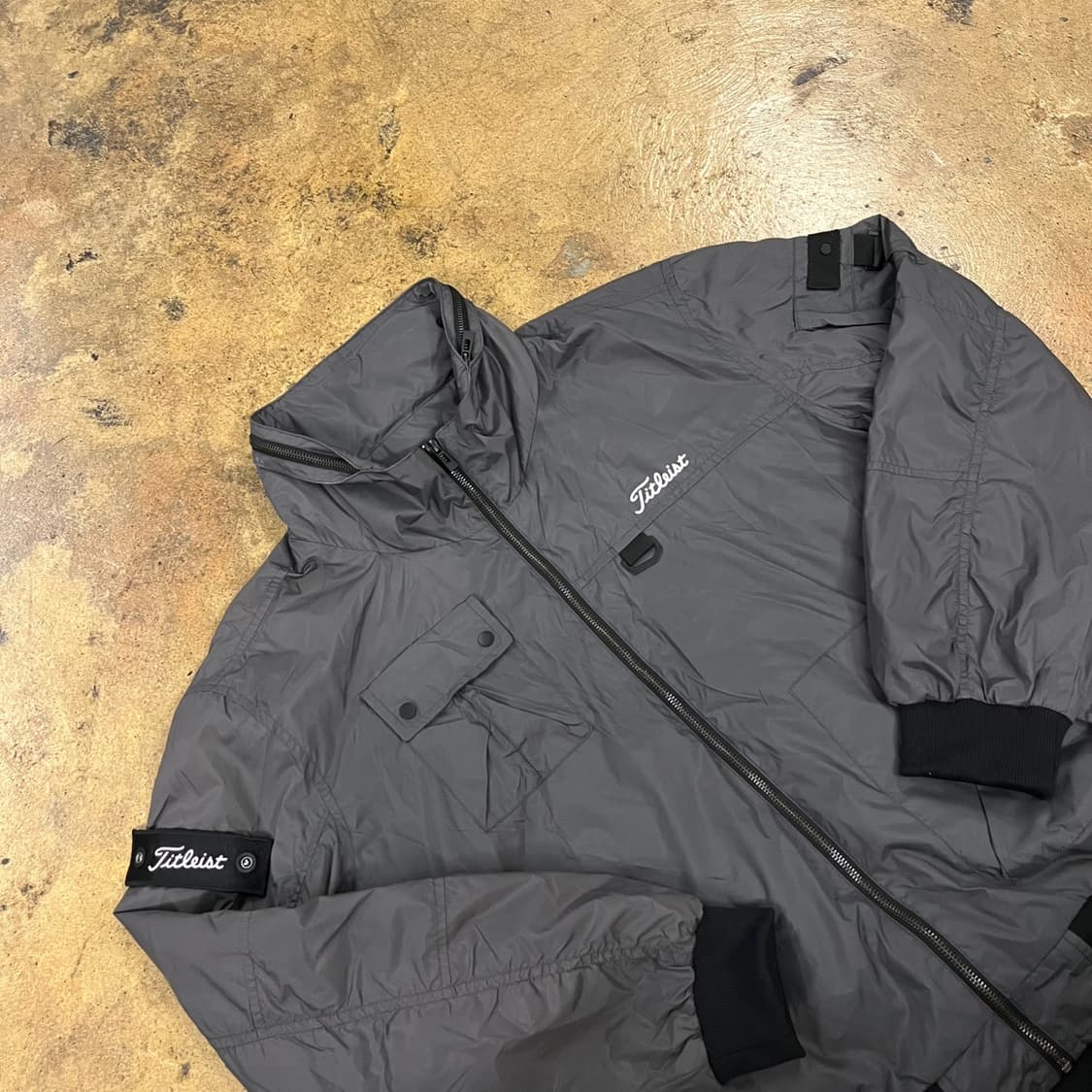 [정품/XL] 타이틀리스트 골프 바람막이 그레이 b12 상품이미지1