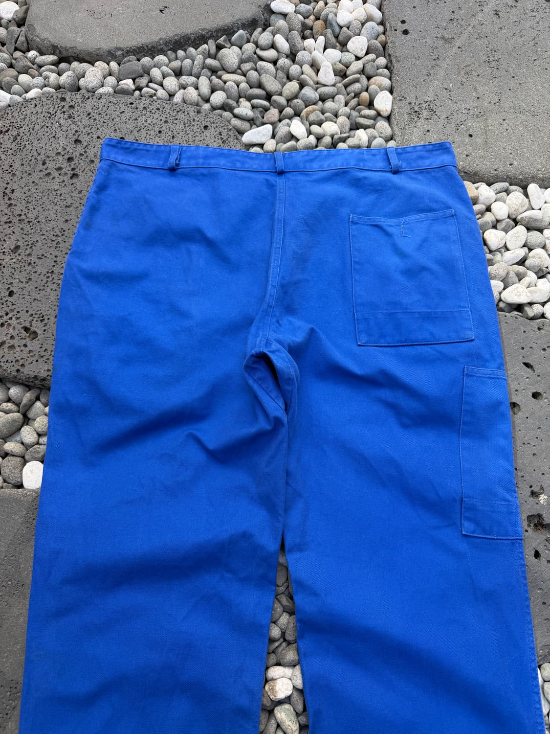 1990s DISTRESSED Oil-Stained 빈티지 프렌치워크팬츠 상품이미지8