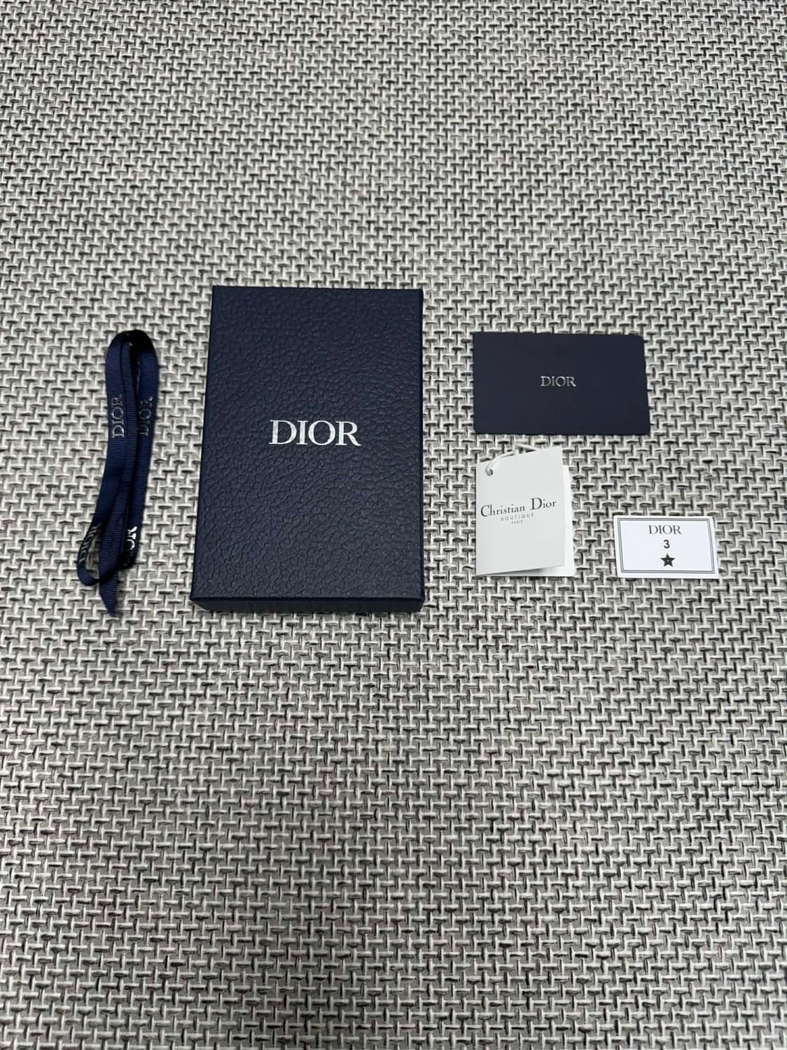 디올 오블리크 카드지갑 오거나이저 상품이미지2