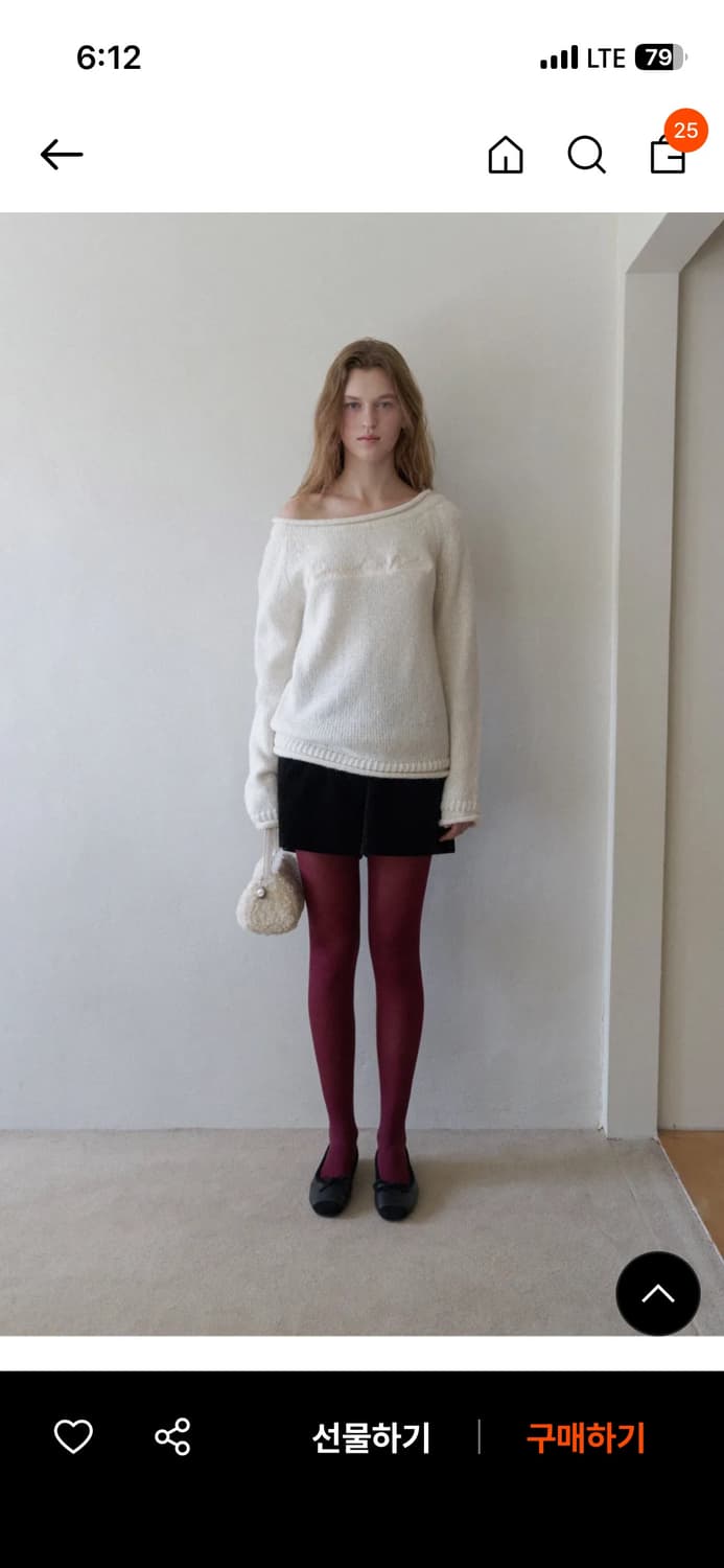 썸웨어버터 알파카 보트 니트 상품이미지2