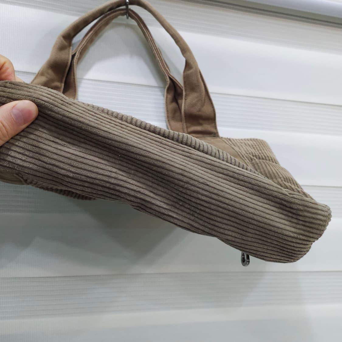 JAPAN 빈티지 LAZY SUSAN 코듀로이 토트백 상품이미지4
