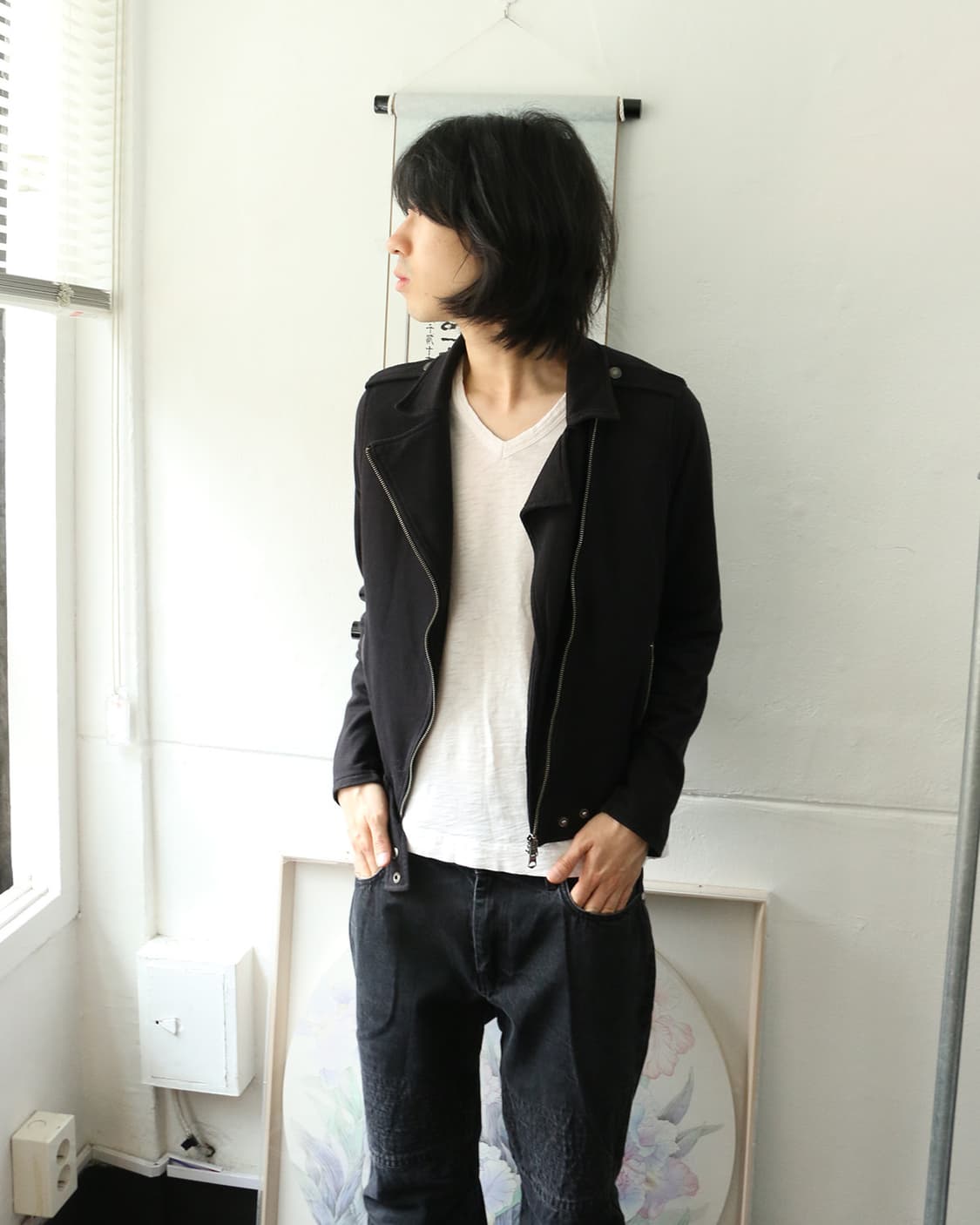 아르마니 익스체인지 바이커 자켓  상품이미지3