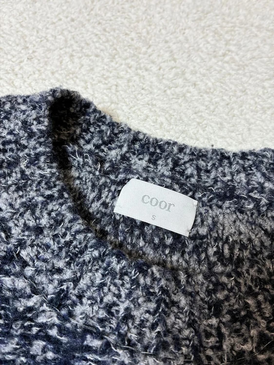 쿠어 Coor 울 짜임 멀티 니트 PN7924 상품이미지4