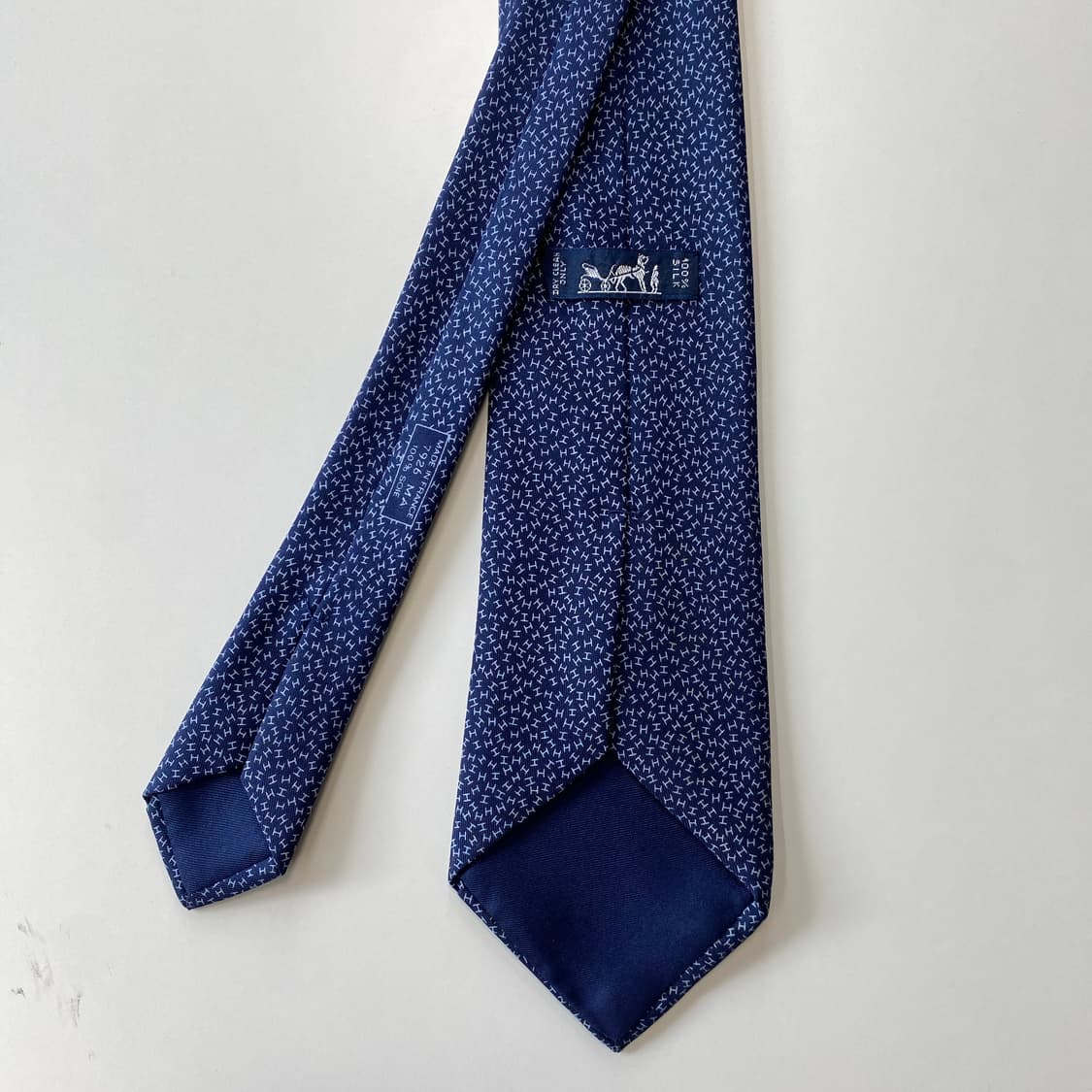 에르메스 H모노그램 넥타이 정품 명품(HERMES) 상품이미지3
