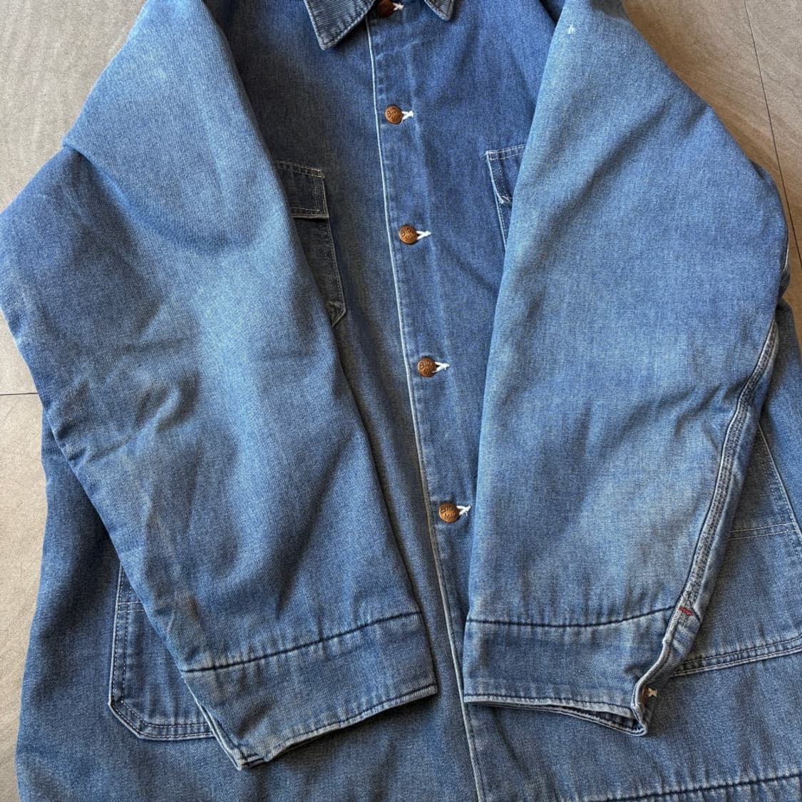 80s 80년대 미국 생산 빅맥 초어 데님 자켓  상품이미지8