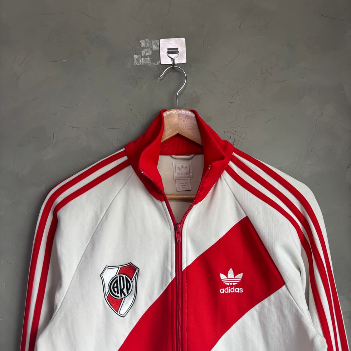 아디다스 파이어버드 리버플레이트 져지 트랙탑 화이트 흰빨 상품이미지2