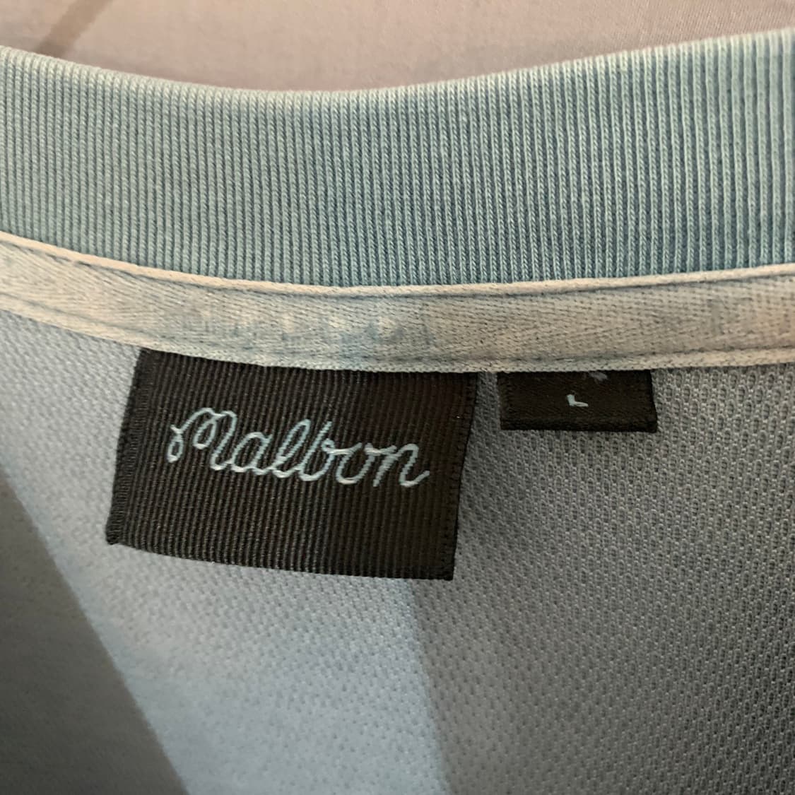 L MALBON 말본 골프 피그먼트 프린팅 반팔티 상품이미지7