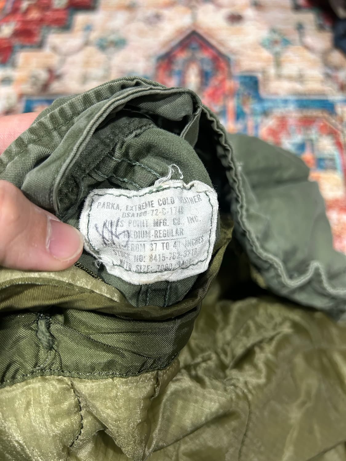 [M] 60s m-51 개파카(라이너O) 상품이미지3