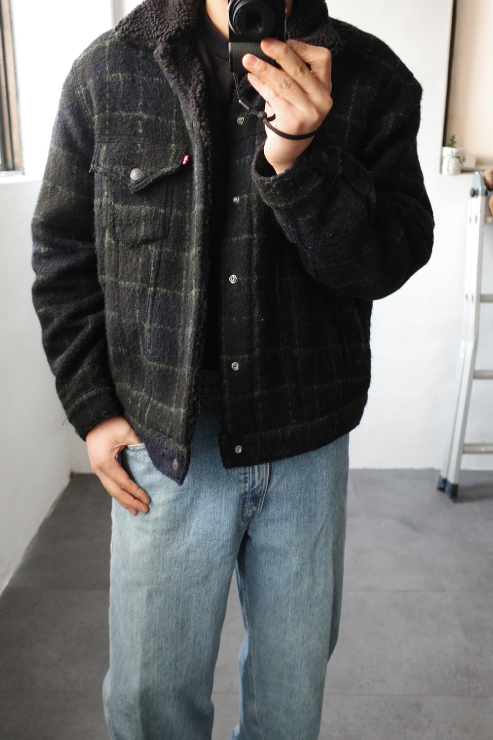 리바이스 프리미엄 빅E 라인 셰르파 트러커 자켓 상품이미지1