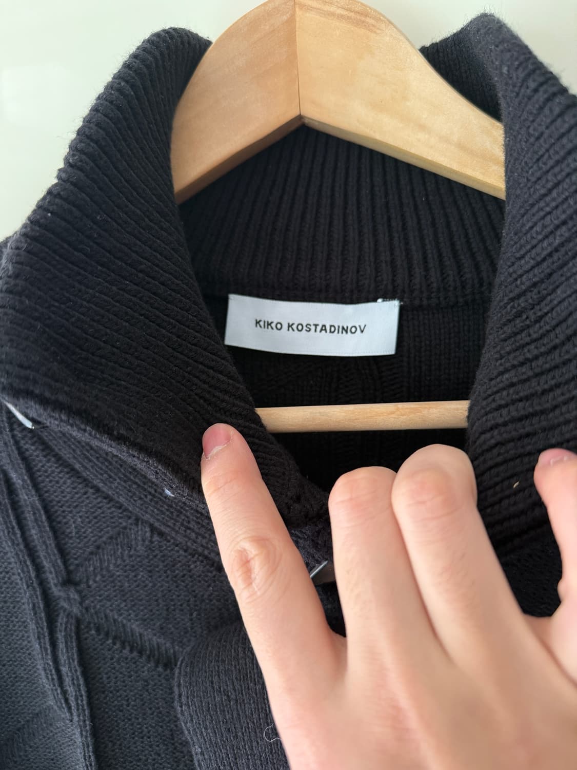 키코 코스타디노브 블랙 메릴리 가디건 상품이미지3