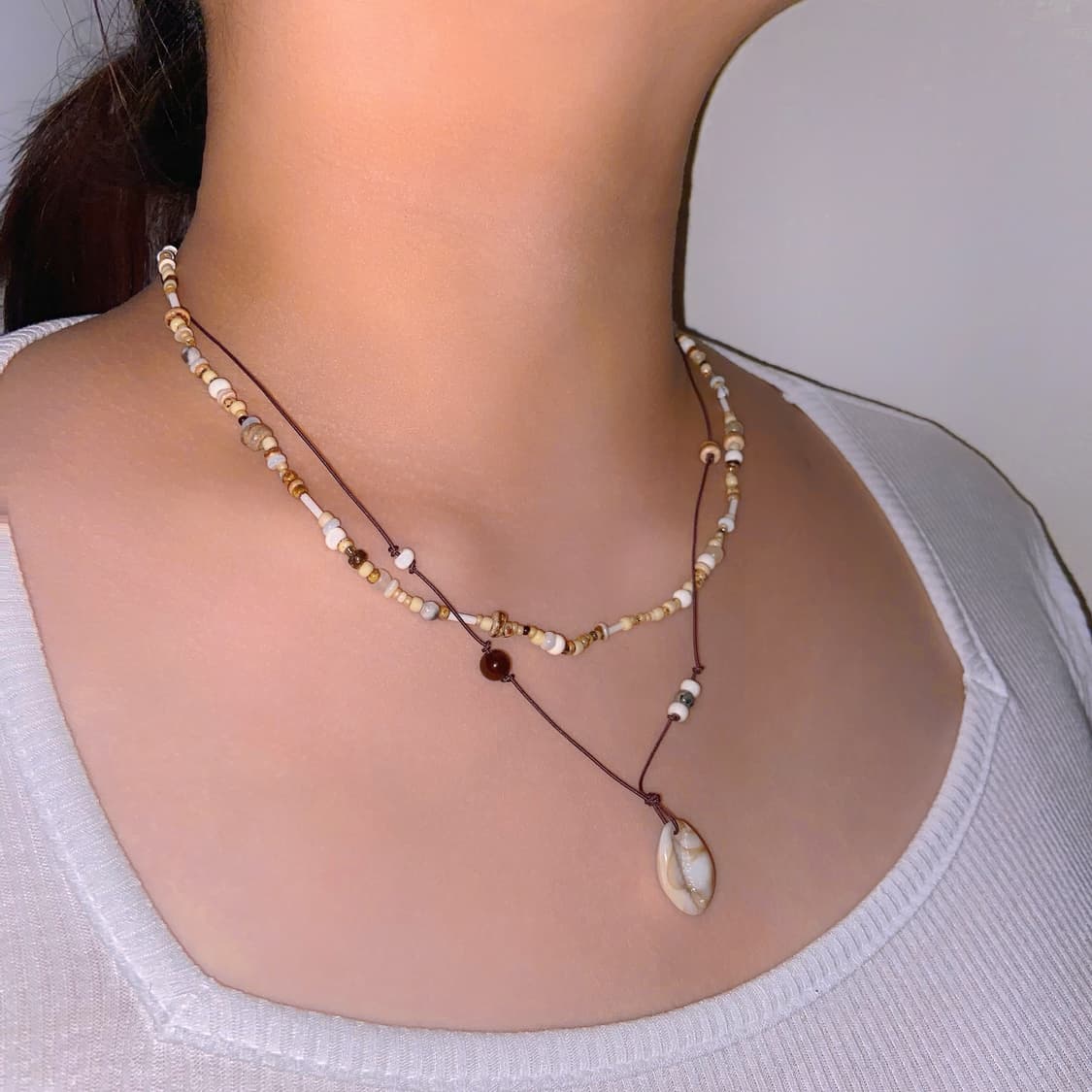 Gravel_Riverbed Necklace 상품이미지3