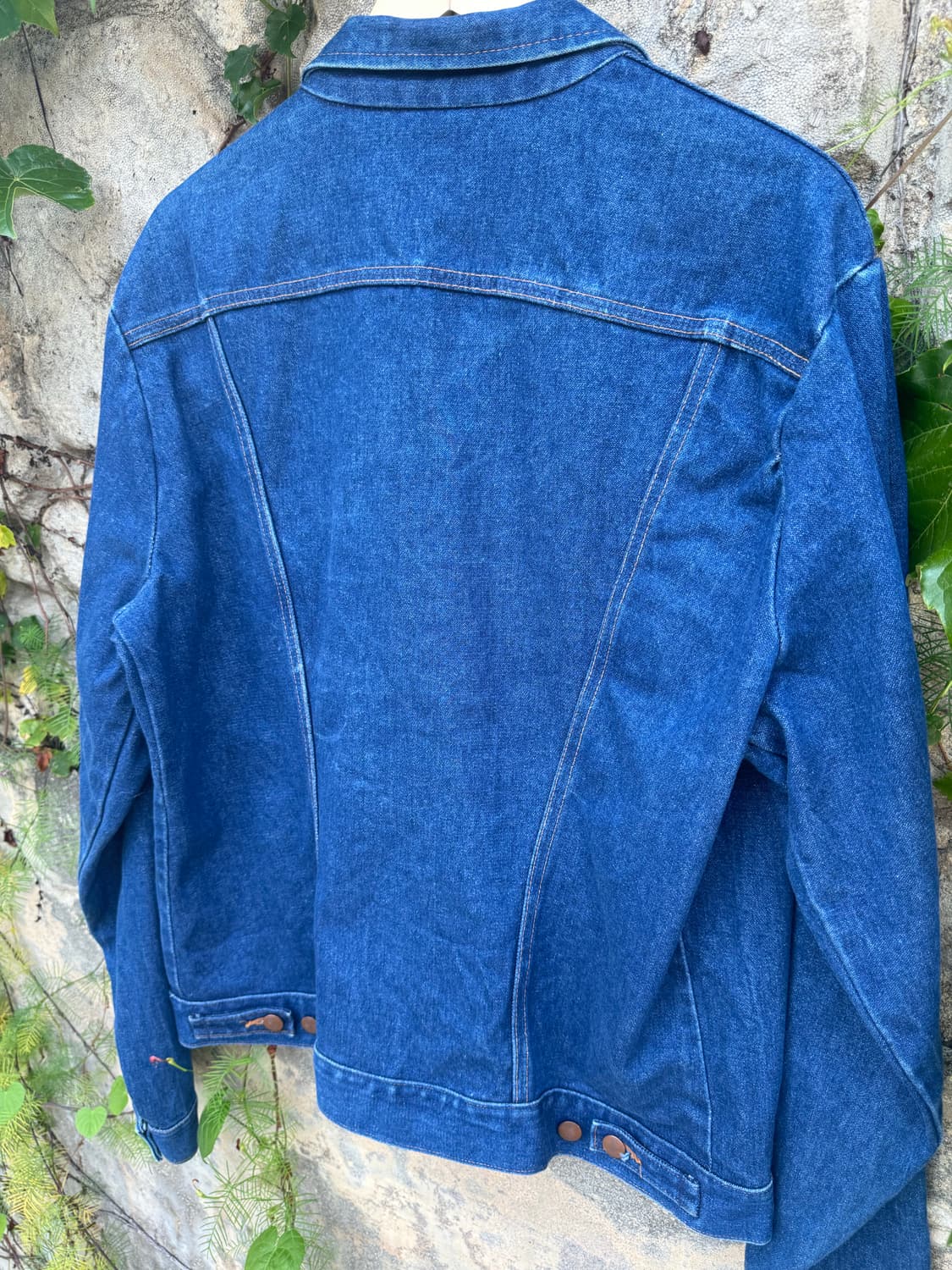 80s wrangler 74136pw 데님 트러커 자켓 46사이즈 상품이미지4