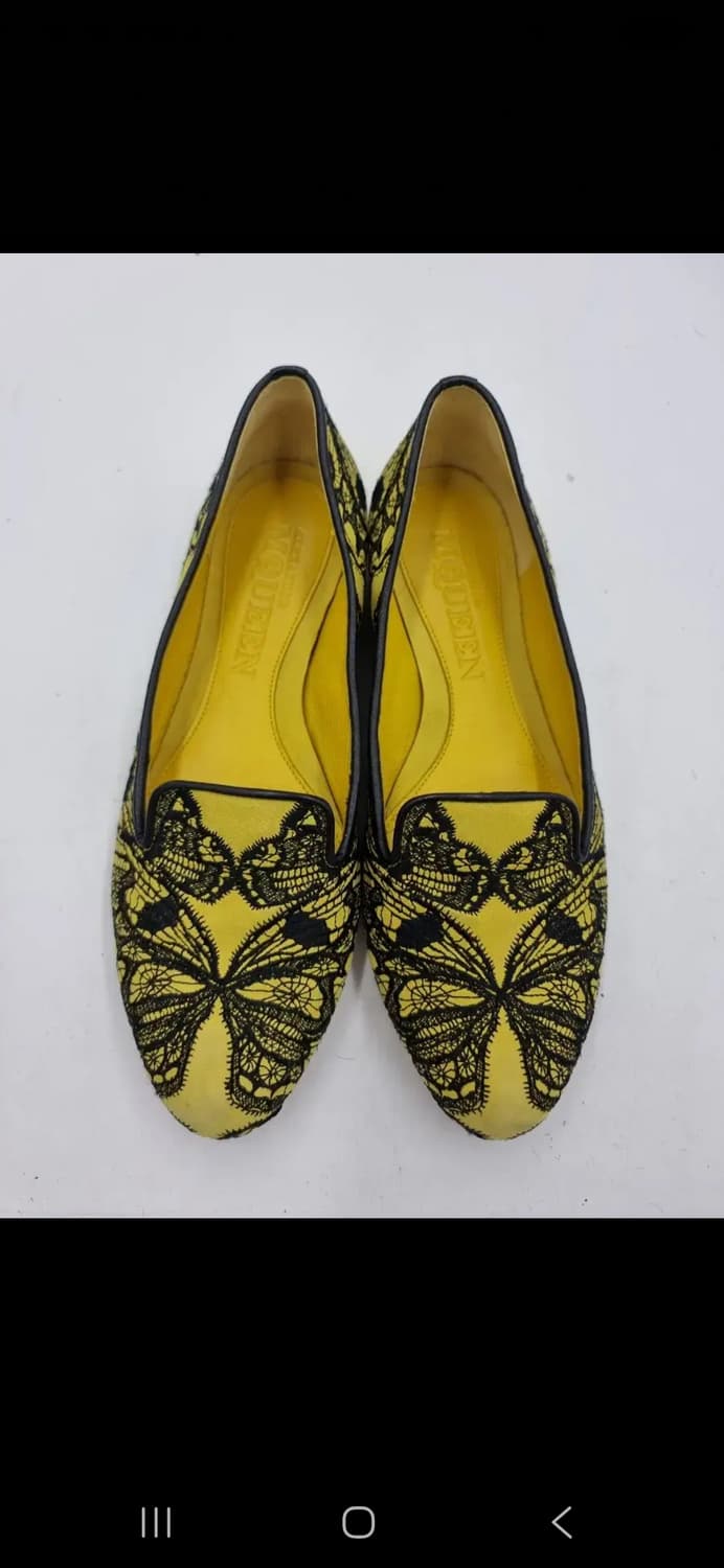 정품 알렉산더 맥퀸 플랫슈즈 36 (230~235) 상품이미지2