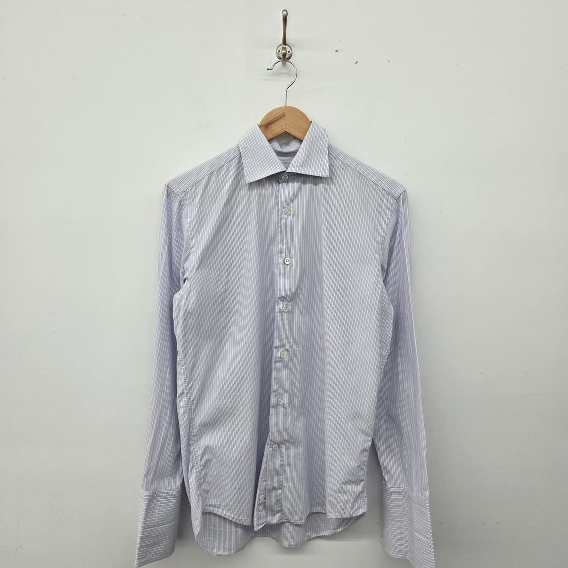 canali 까날리 스트라이프 긴팔 남방 셔츠 남 L 상품이미지1