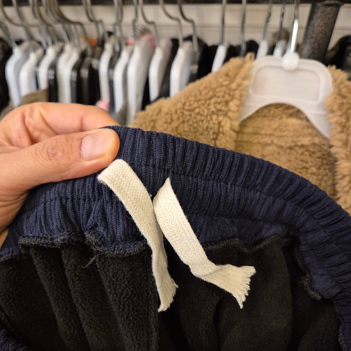 30~32인치 네이비 카고 코듀로이팬츠  상품이미지5