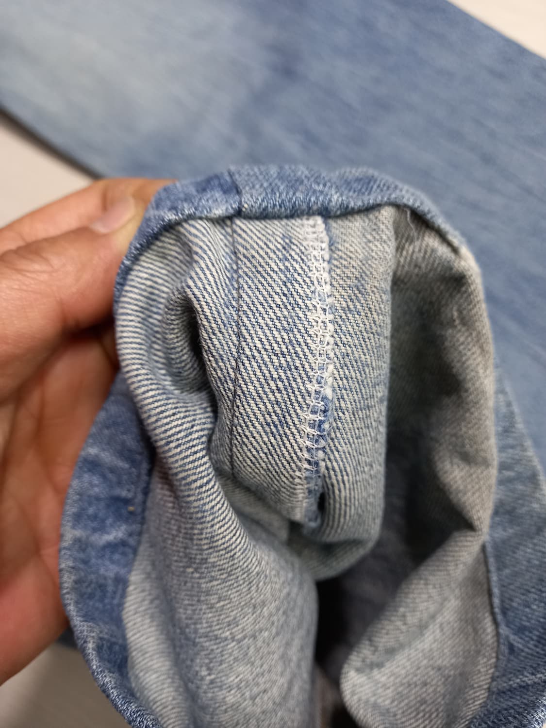 32 07's 리바이스527 Mexico 일자진 연청 32-314 상품이미지9