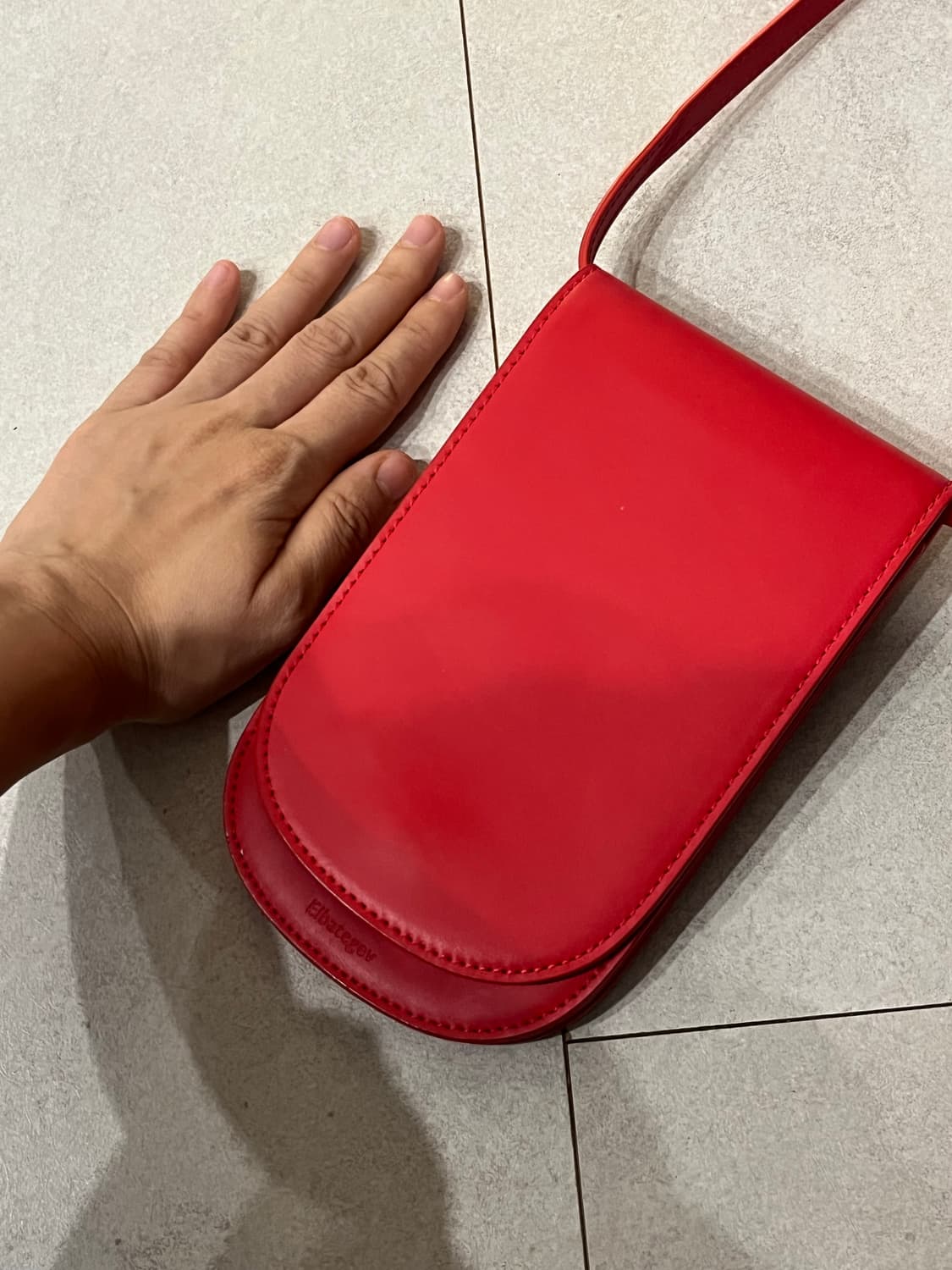 엘바테게브 플랫백 베리레드 two way 상품이미지3