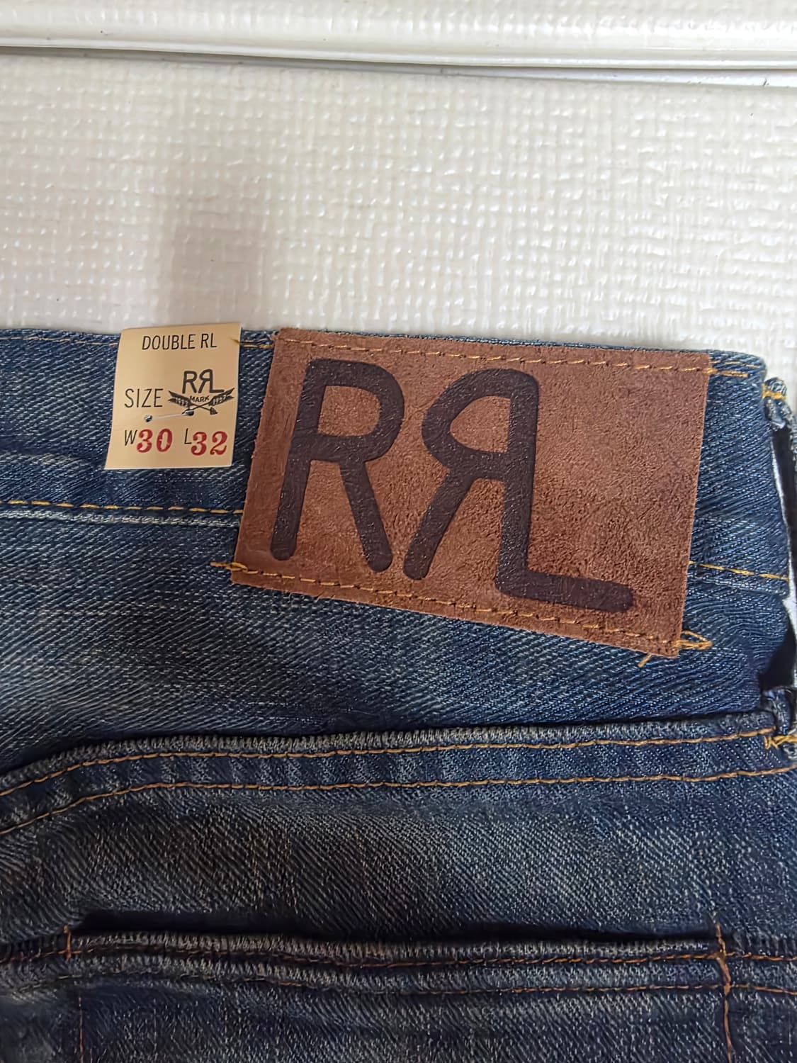 [30] RRL MILNER 스트레이트 핏 셀비지  데님 상품이미지7