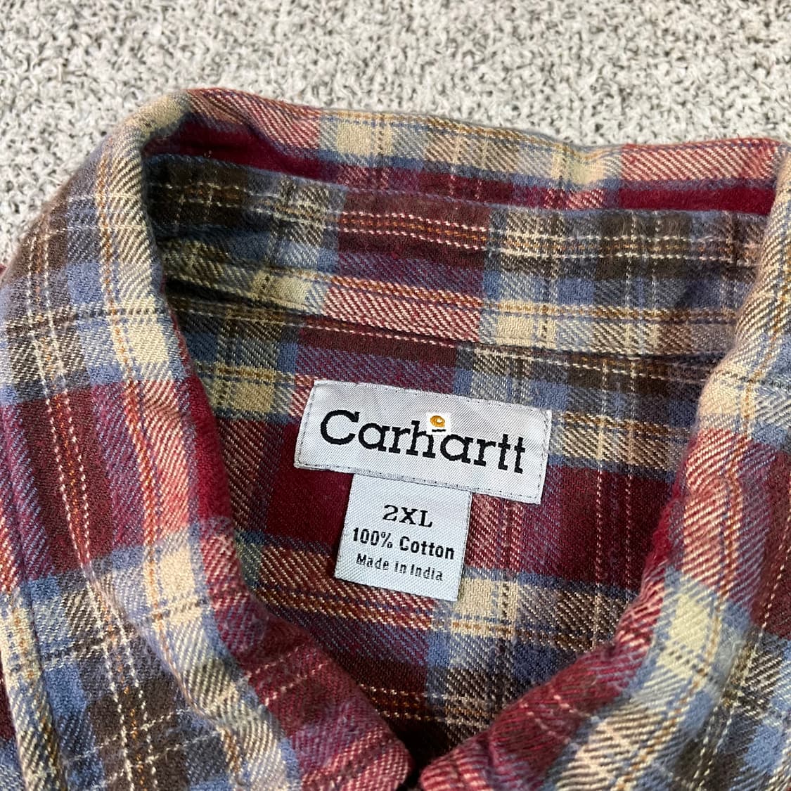 칼하트 체크 셔츠 상품이미지3