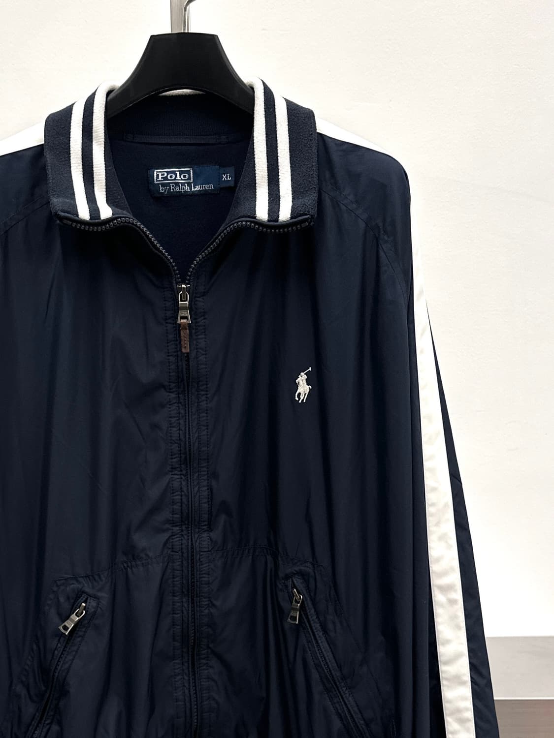 폴로 랄프로렌 다크네이비 사이드라인 바람막이  상품이미지2