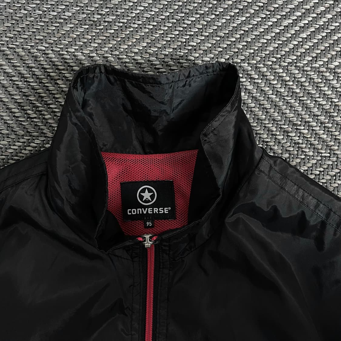 00s 컨버스 올드스쿨 블랙 우븐 트랙자켓y 2997 상품이미지5