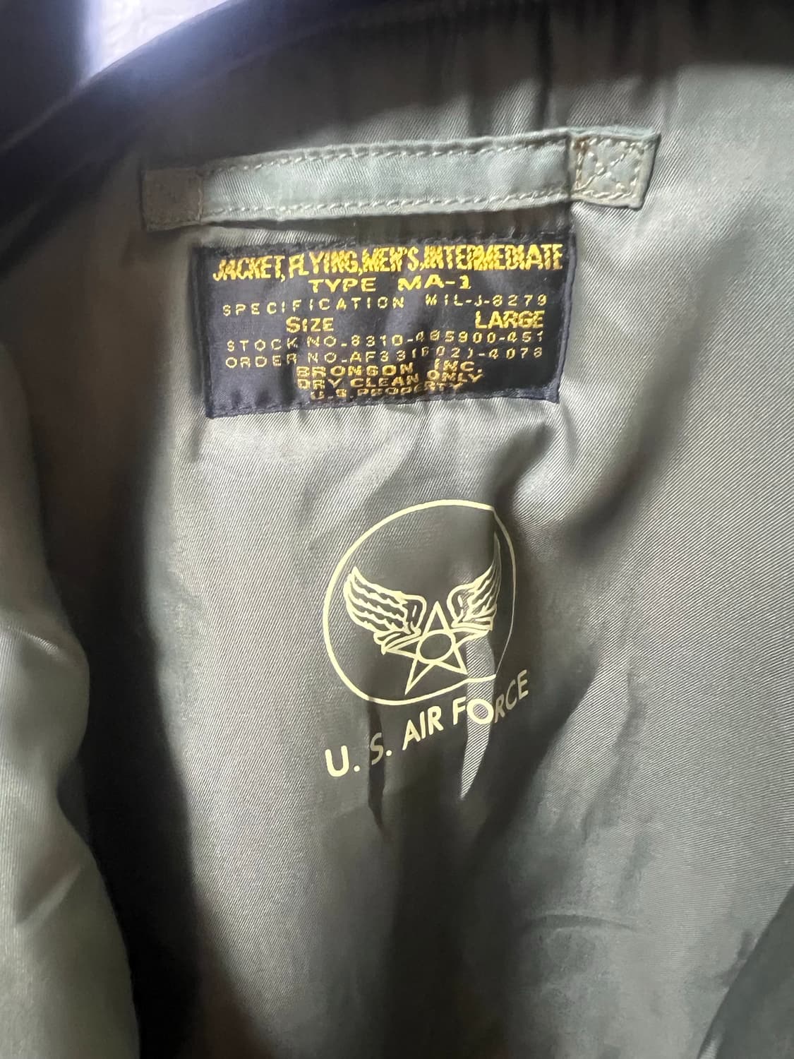 브론슨 MA-1 상품이미지4