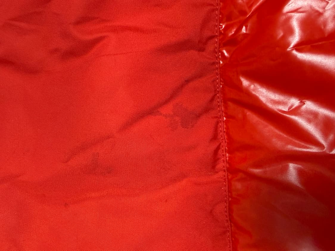 조끼패딩 레드 상품이미지5