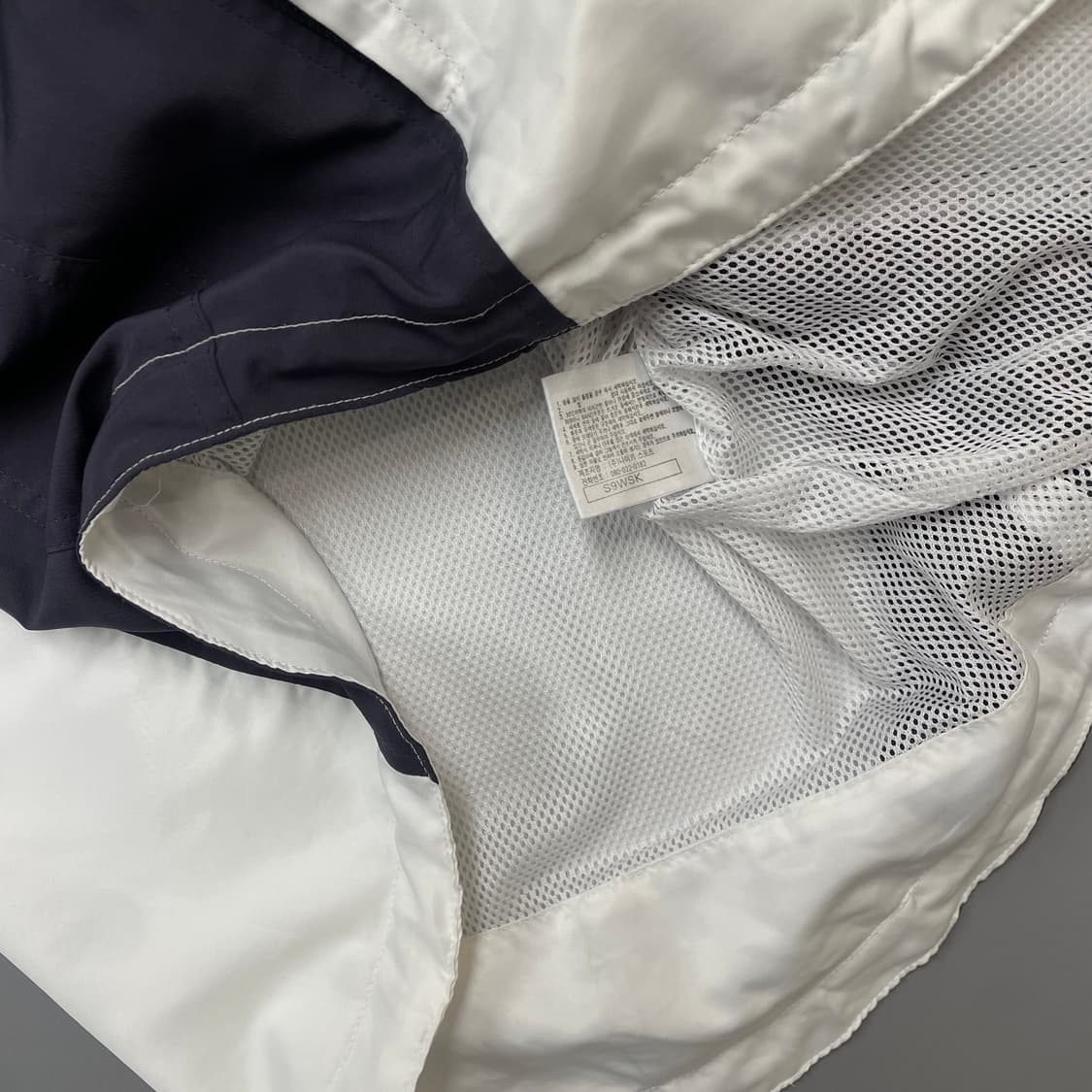 나이키 테니스 아노락 배색 화이트 L [041604] 상품이미지7