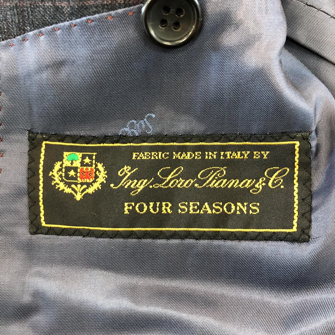 갤럭시 수젤로 로로피아나 원단 자켓 110 상품이미지6